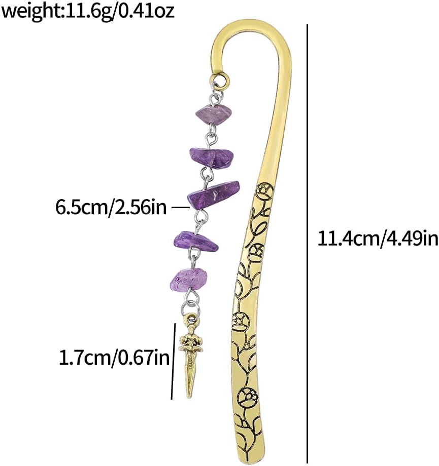 Vintage Sun Bookmarks Metal Hook Bookmark Book Lover Book Accessories for Men and Women Book Lovers Essential Students School Supplies (Dragon Bookmark 3PCS)