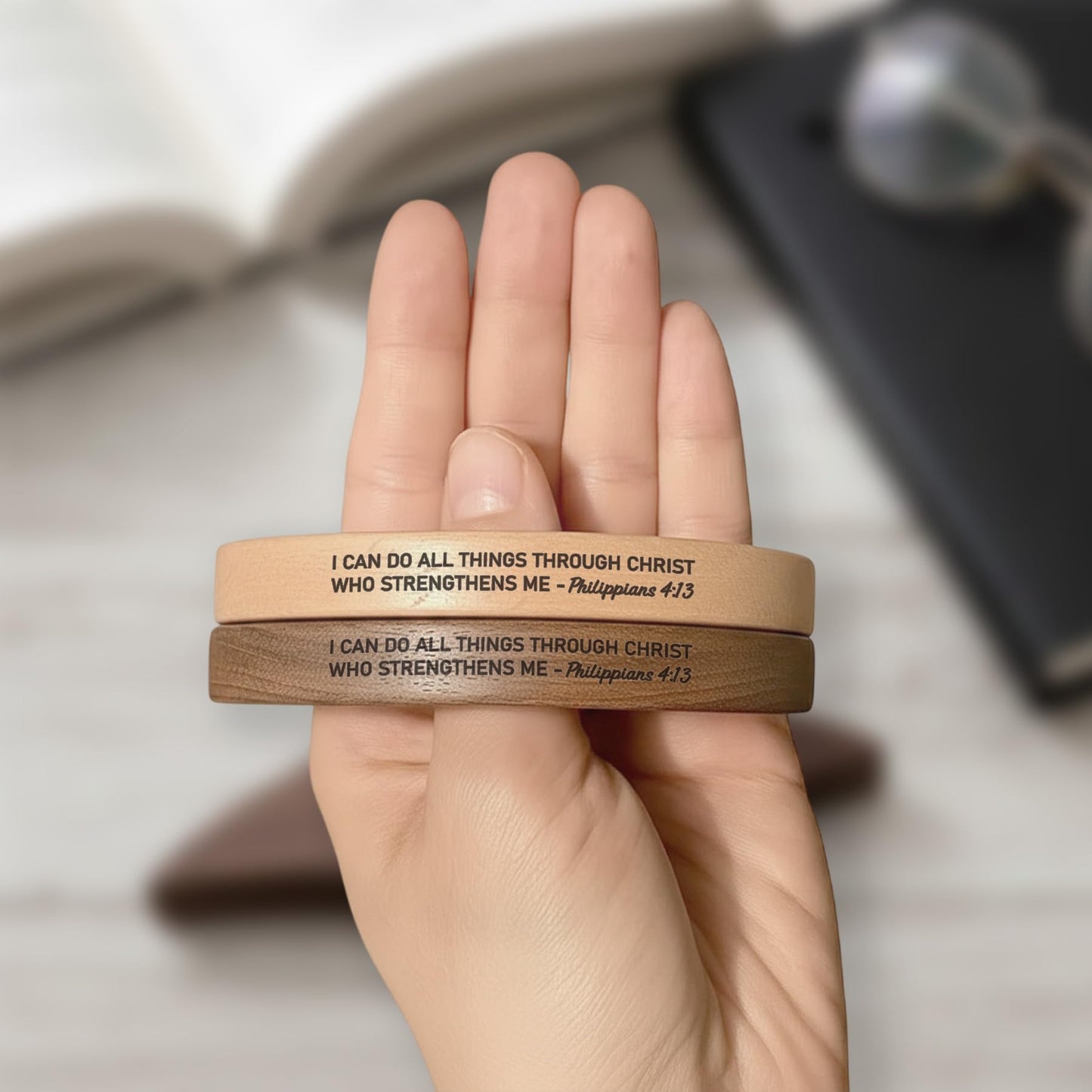 Book Page Holder, Thumb Book Page Holders, Wooden Holder for Readings, Gifts for Book Lovers Teachers Appreciation Gifts, Reading Accessories (Walnut - Just A Girl Who Loves Books)