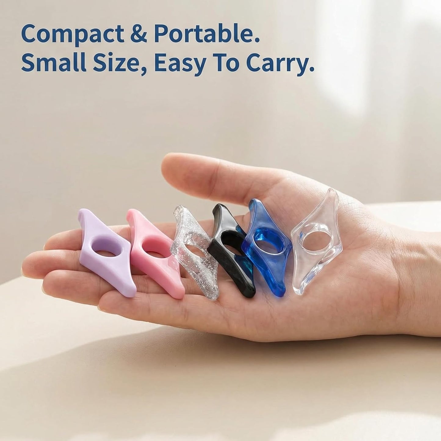 6 Pcs Book Page Holder, Reading Accessories, Book Clip for Hands-Free Reading, in-Bed Reading Essentials, Gag Gifts & Daily Use