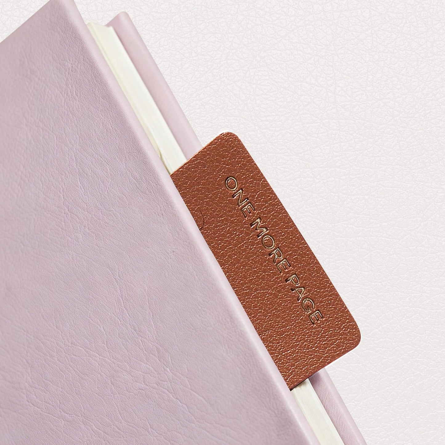 Leather Bookmark for Reading Women, BRIEFLY Left THE Universe Bookmarks, Index Book Marks for Book Lovers, 6 Pcs Light Color Set
