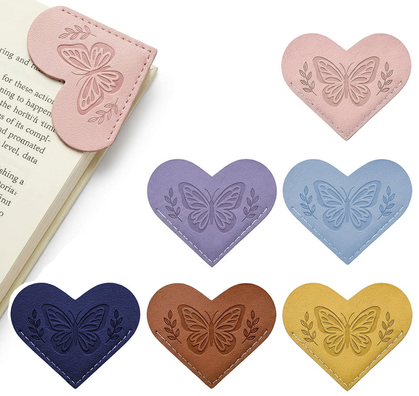 Magnetic Bookmarks for Reading Women – 6Pcs Cute Book Markers Clip Set for Dog Lovers - Dog Mom Gifts for Women - Bookish Gifts for Book Lovers - Page Markers for Reading School Office Home Supplies