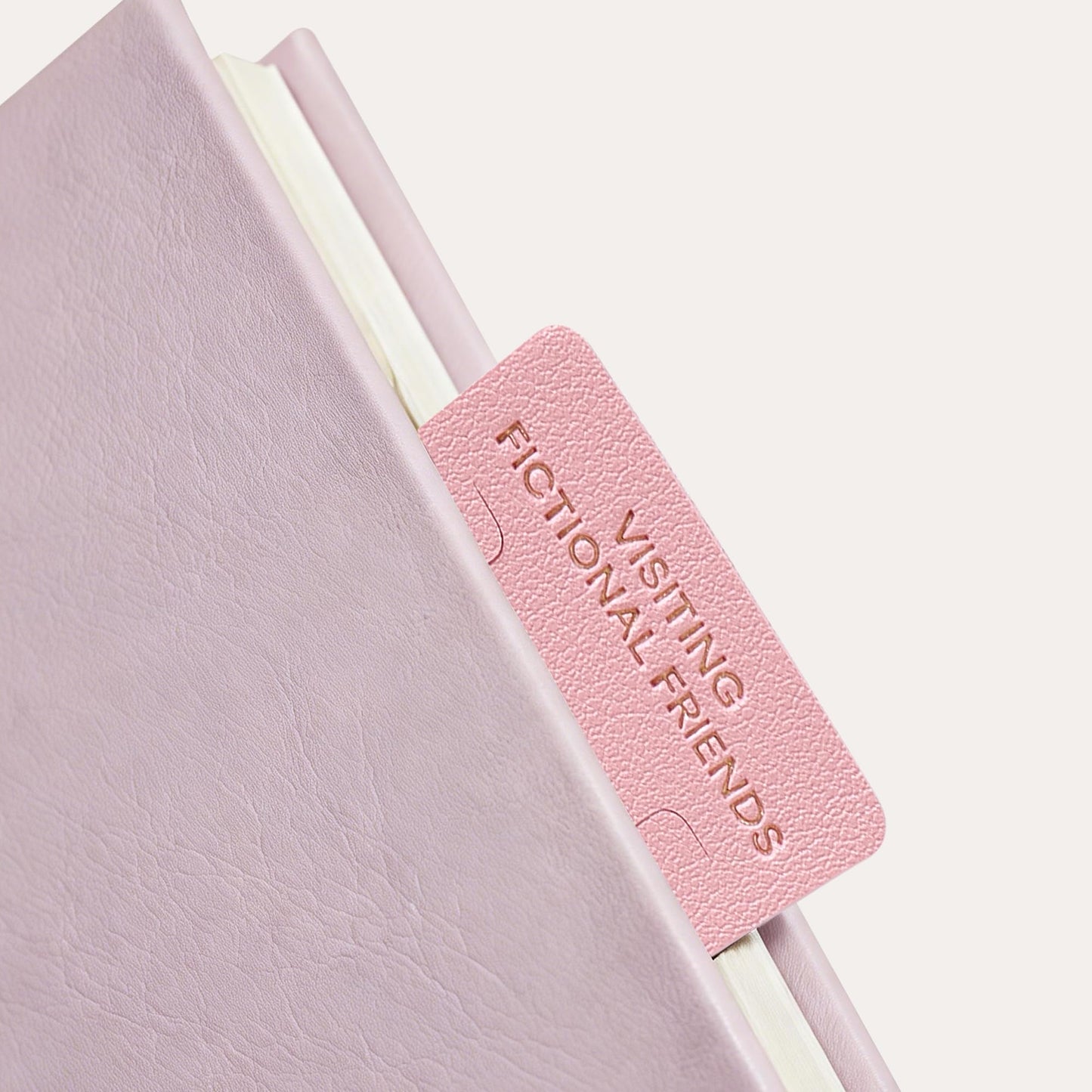 Leather Bookmark for Reading Women, BRIEFLY Left THE Universe Bookmarks, Index Book Marks for Book Lovers, 6 Pcs Light Color Set