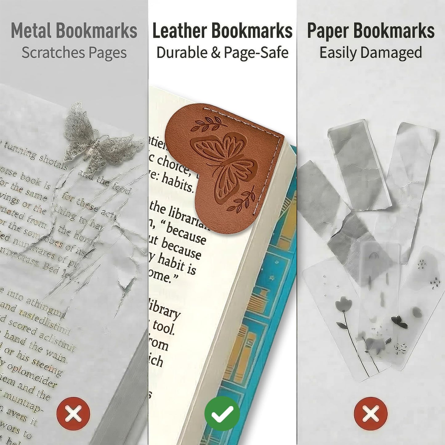 Magnetic Bookmarks for Reading Women – 6Pcs Cute Book Markers Clip Set for Dog Lovers - Dog Mom Gifts for Women - Bookish Gifts for Book Lovers - Page Markers for Reading School Office Home Supplies
