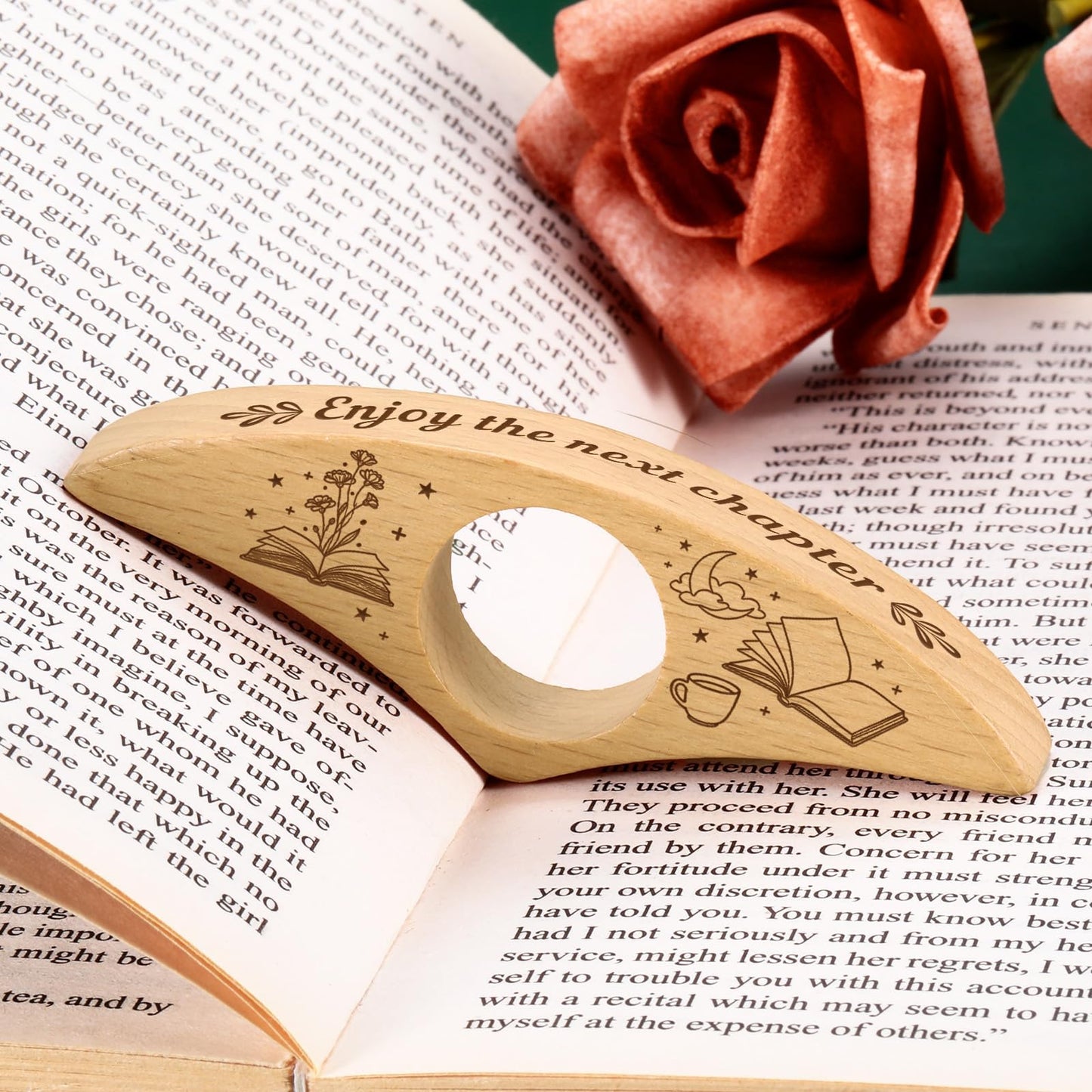 Retirement Gifts for Women 2026, Retirement Bookmark for Women Men Coworker Employee Friends Retired Teacher Nurse, Coworker Leaving Farewell Gifts Enjoy The Next Chapter Thumb Book Page Holder