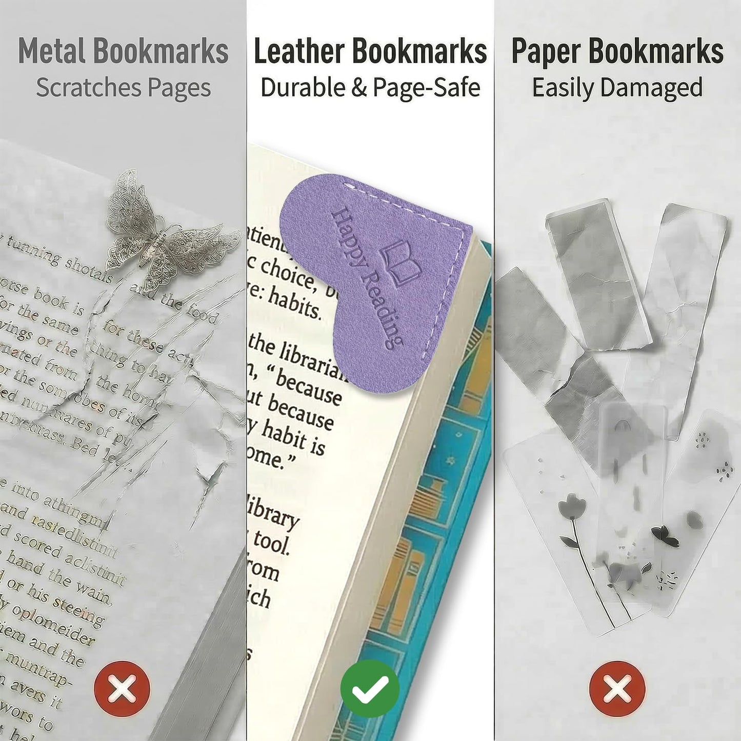 Magnetic Bookmarks for Reading Women – 6Pcs Cute Book Markers Clip Set for Dog Lovers - Dog Mom Gifts for Women - Bookish Gifts for Book Lovers - Page Markers for Reading School Office Home Supplies
